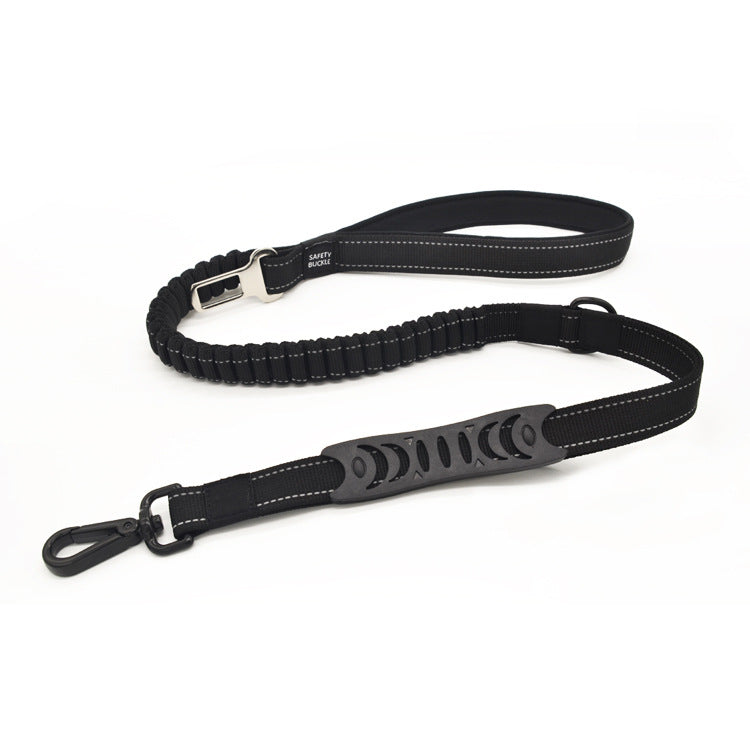 Retractable Reflective Traction Belt with Buffer