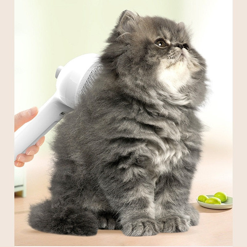 Self-Cleaning Mist Spray Pet Grooming Brush