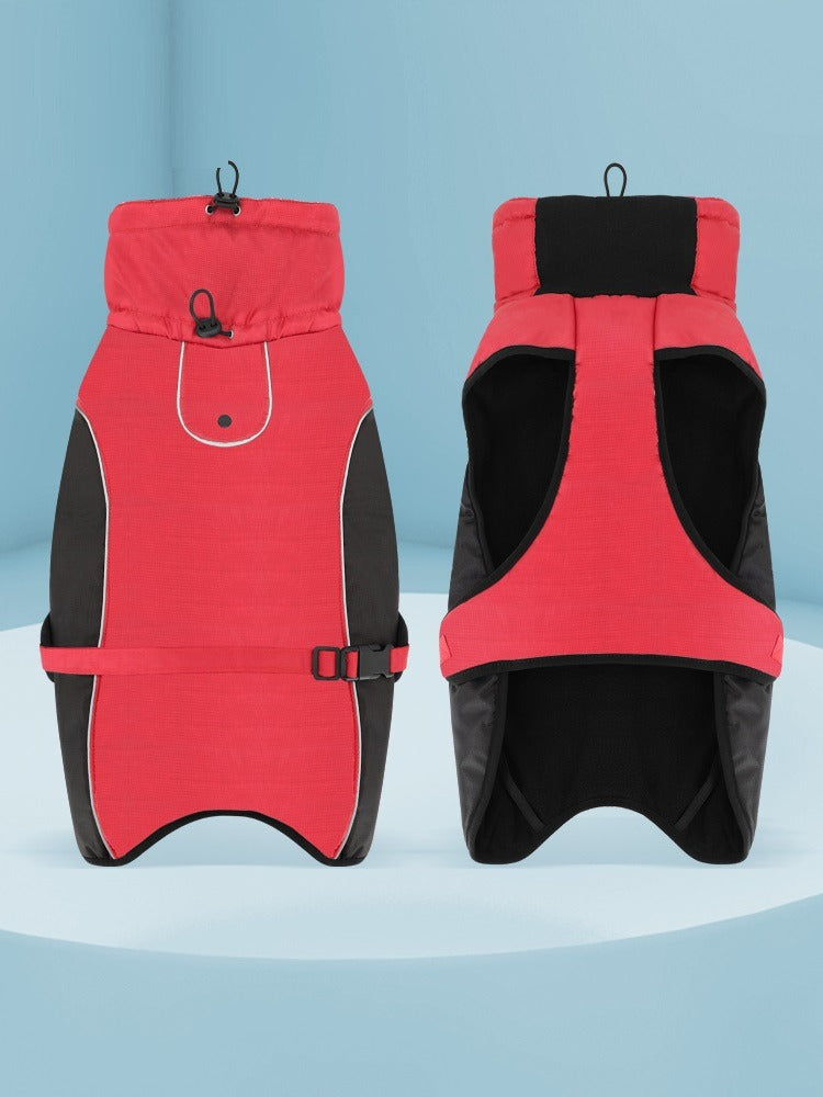 Medium & Large Dog Plush Warm Diving Suit