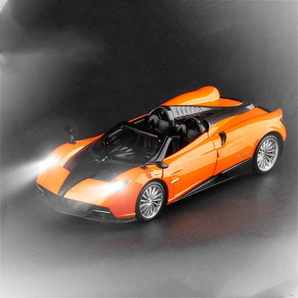 Pagani Zonda Diecast Model Car with Lights and Doors