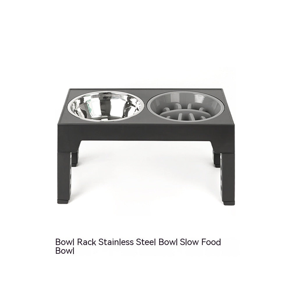 Adjustable Elevated Dog Bowl Feeder