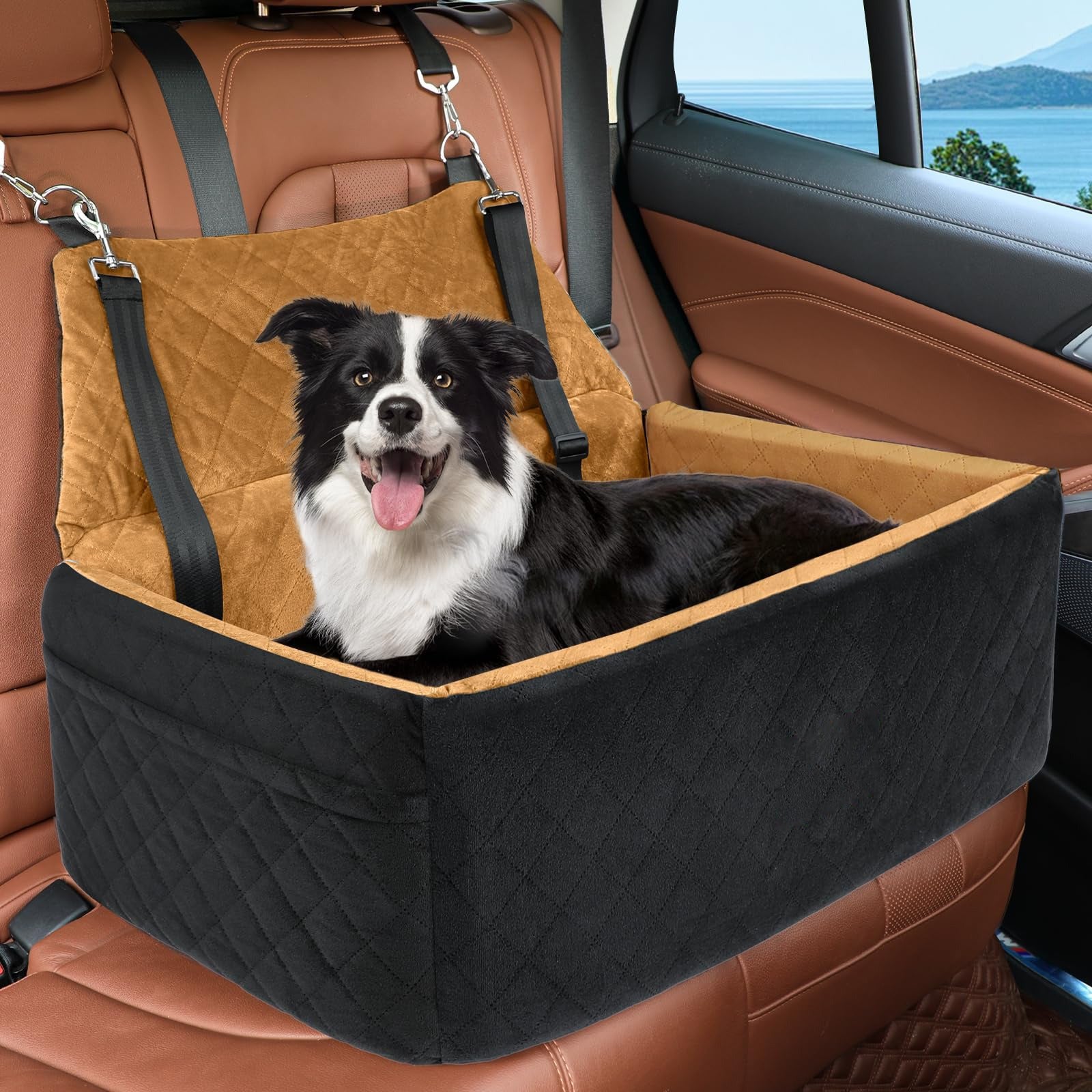 Removable Washable Car Dog Bed