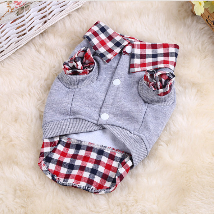 Winter Pet Hoodie Polo Shirt - Stylish & Comfortable