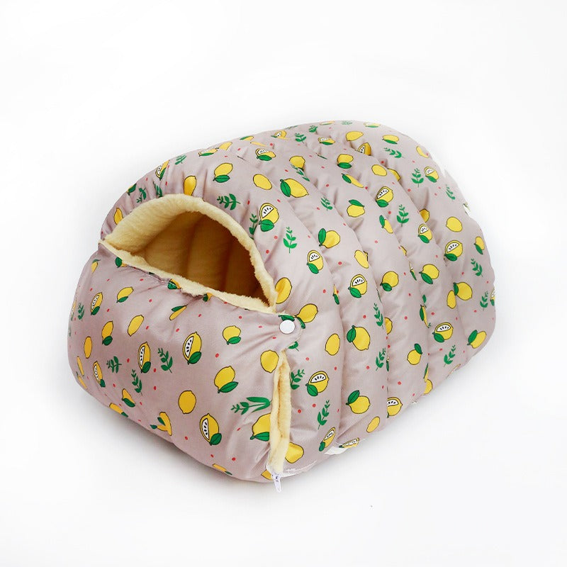 Removable Washable Enclosed Cat Bed (2 Sizes)