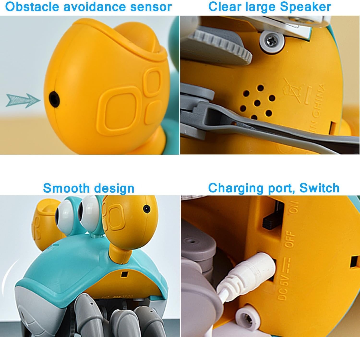 Interactive Crawling Crab Pet Toy for Dogs & Cats