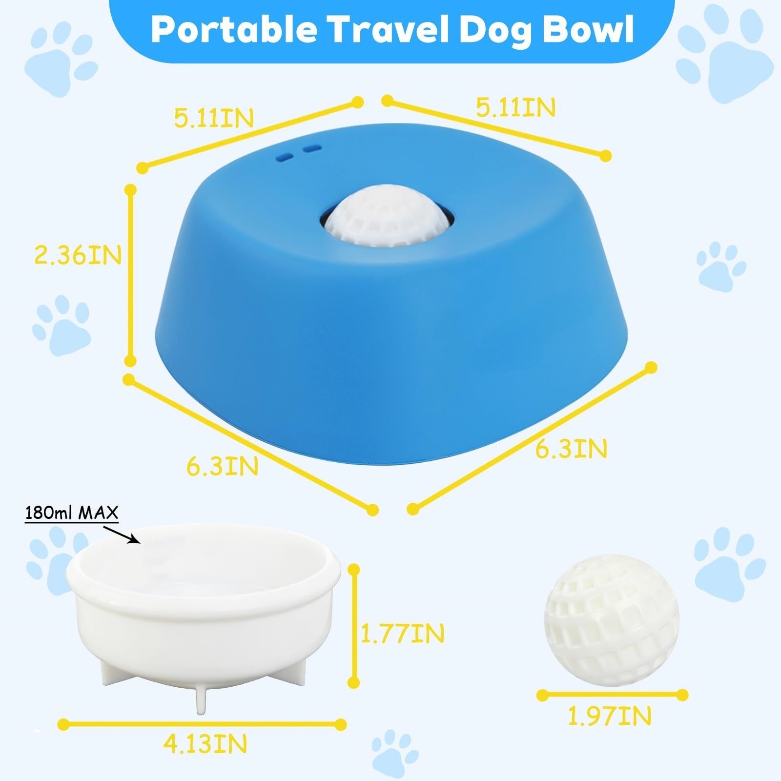 Pet Slow Feeder Non-Slip Licking Bowl