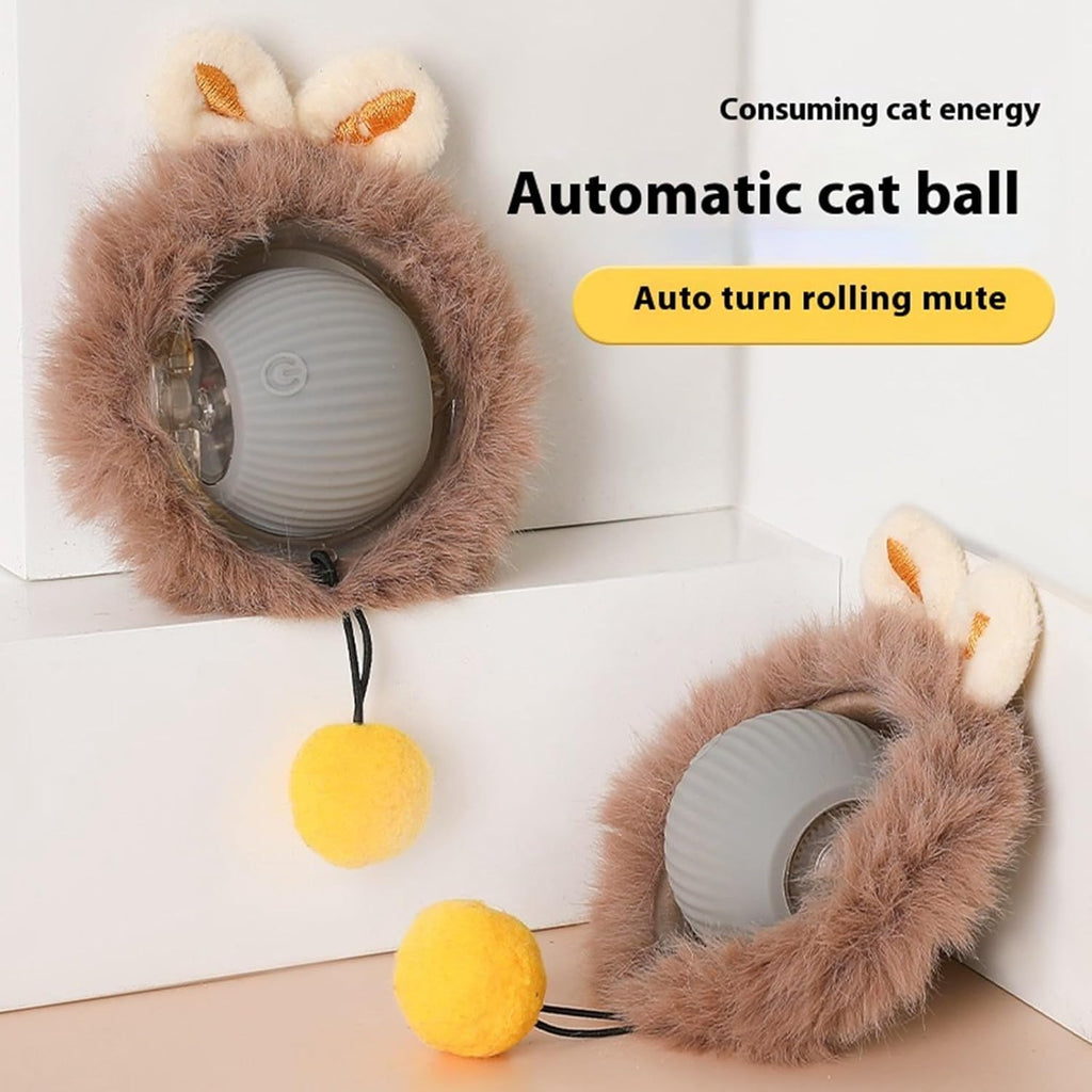 Automatic Interactive Pet Rolling Ball Toy