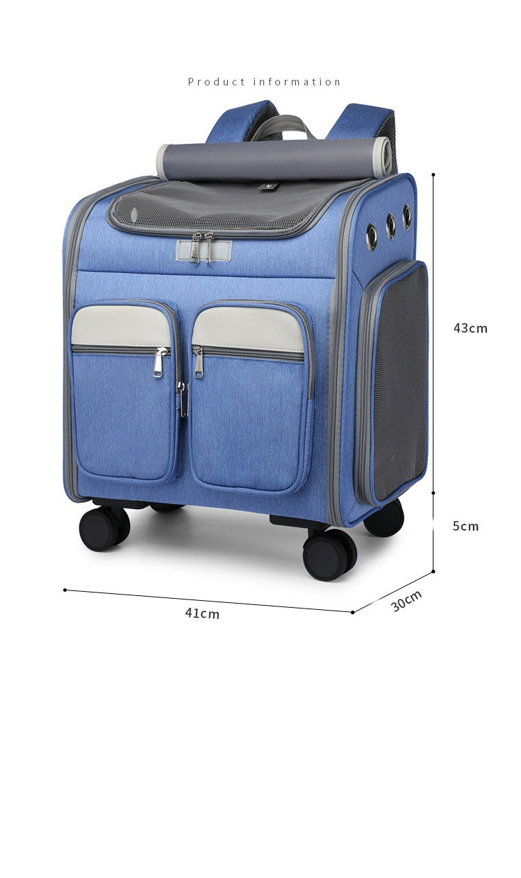 Folding Pet Trolley Bag