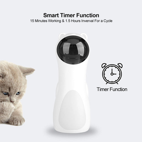 Automatic Laser Cat Toy Bear LED Red Laser