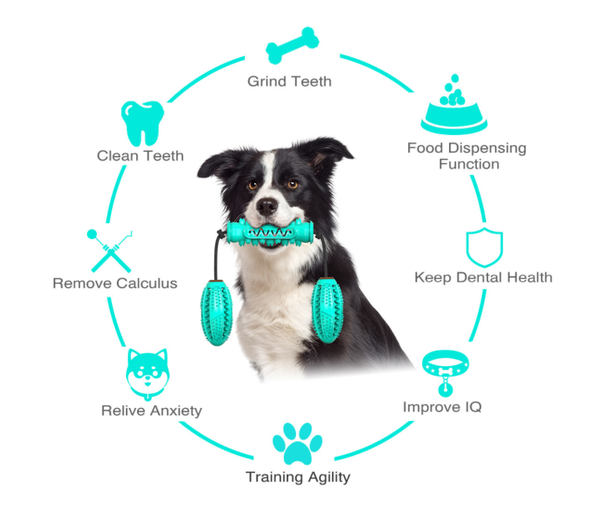 Amazon Bestselling Dog Chew Toy with Rope (3-Pack)