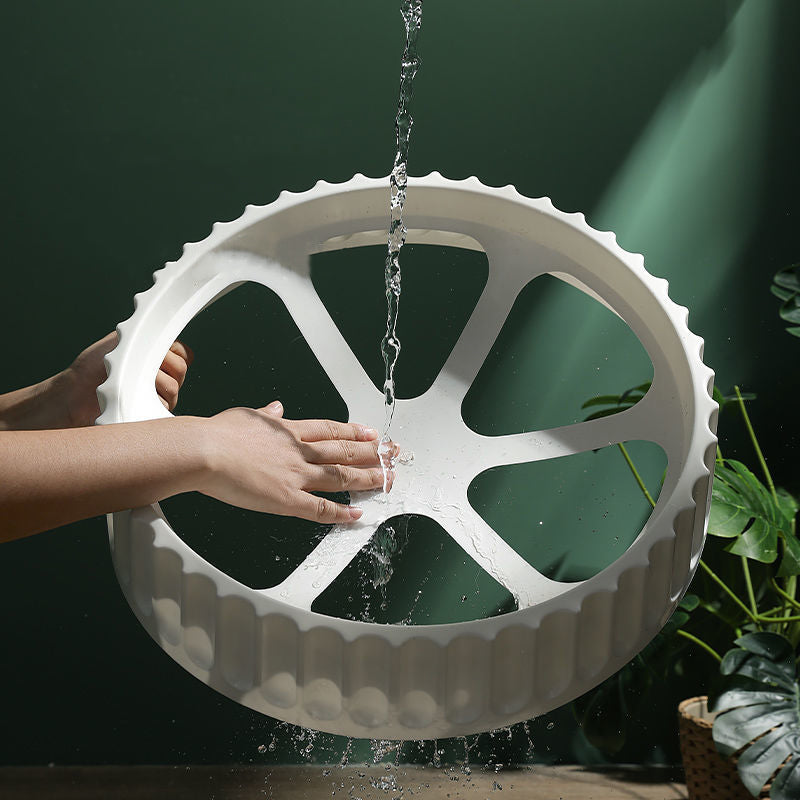 Round Cat Grip Plate with Replaceable Compass Toy