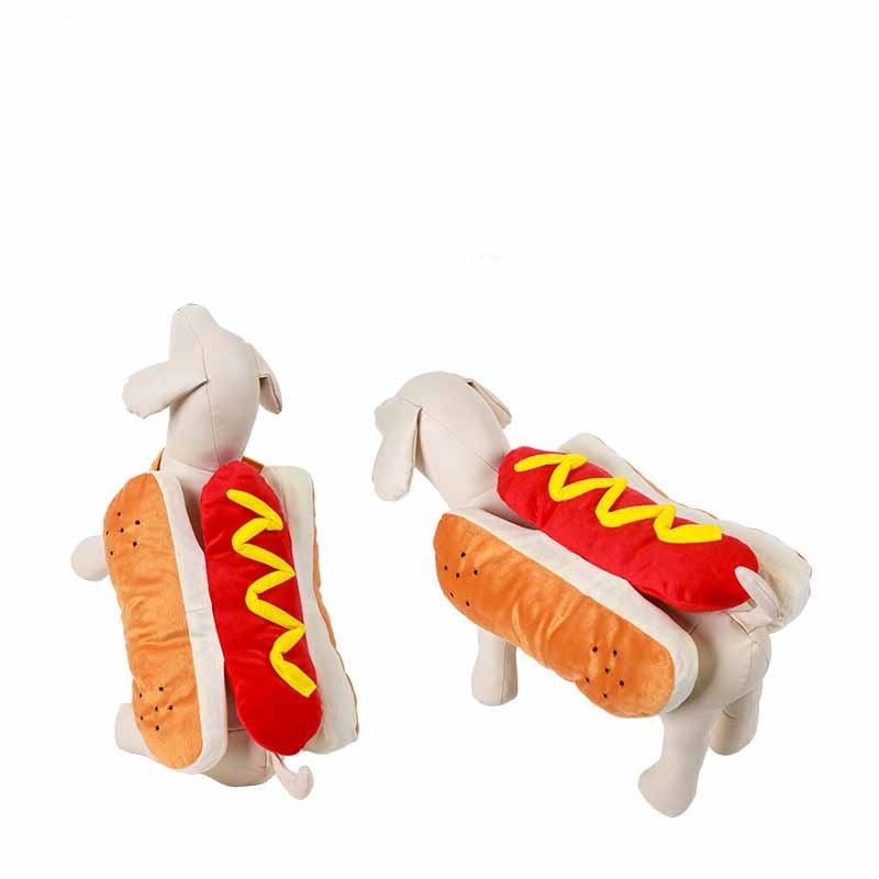 Hot Dog Costume for Dogs & Cats