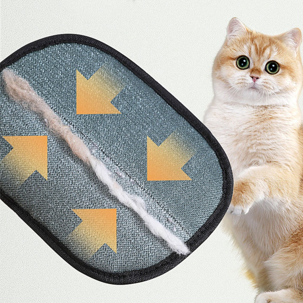 Pet Hair Remover Mitt Glove for Dogs & Cats