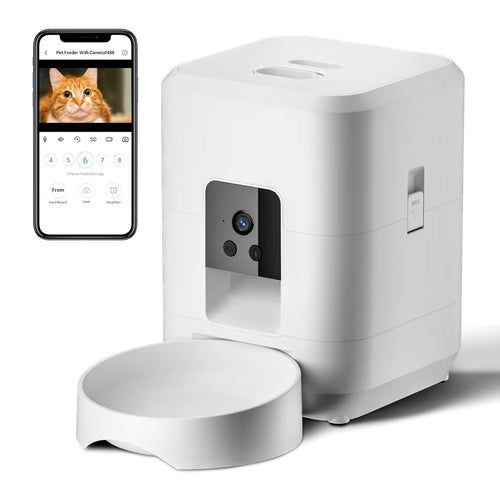 Automatic Pet Feeder with Timer & Remote Control
