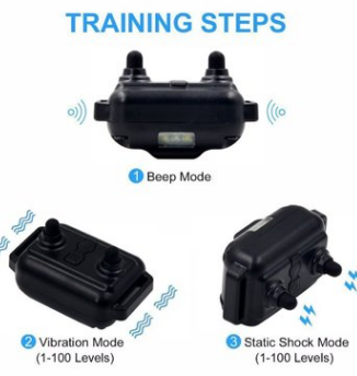 800m Waterproof Dog Training Collar with Vibration