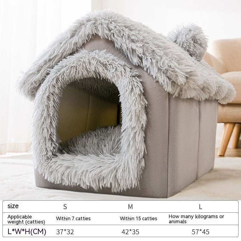 Cozy Pet Tent Bed
