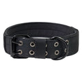OneTigris Adjustable Military Dog Collar with Metal D-Ring