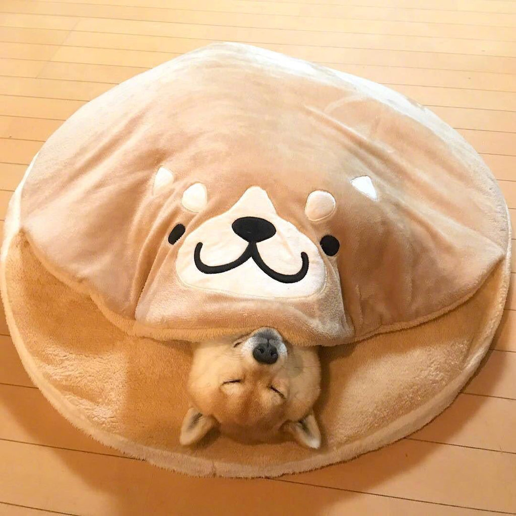 Short Plush Pet Bed for Cats and Dogs
