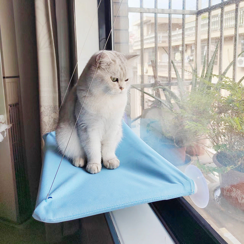 Hanging Cat Bed with Suction Cups for Window Use