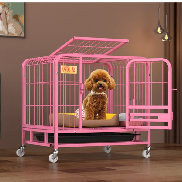 Indoor Fenced Corgi Kennel for Detached Homes