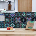 10pcs Boho DIY Peel and Stick Waterproof Tile Stickers