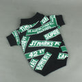 Warm Fashion Sweaters with Street Slogans for Pets