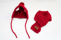 Trendy Pet Apparel Set with Hat and Scarf for Dogs