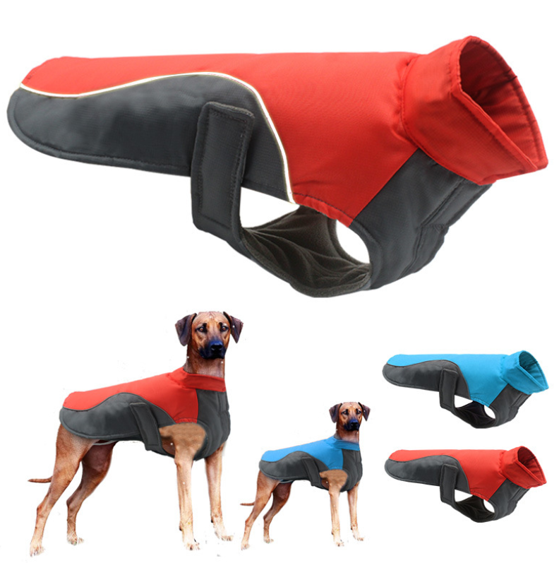 Waterproof Reflective Winter Dog Jacket for Large Dogs