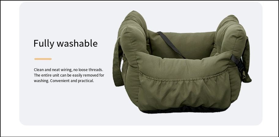 Pet Car Bed Dog Safety Seat