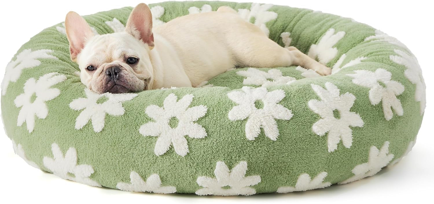 Round Plush Pet Bed