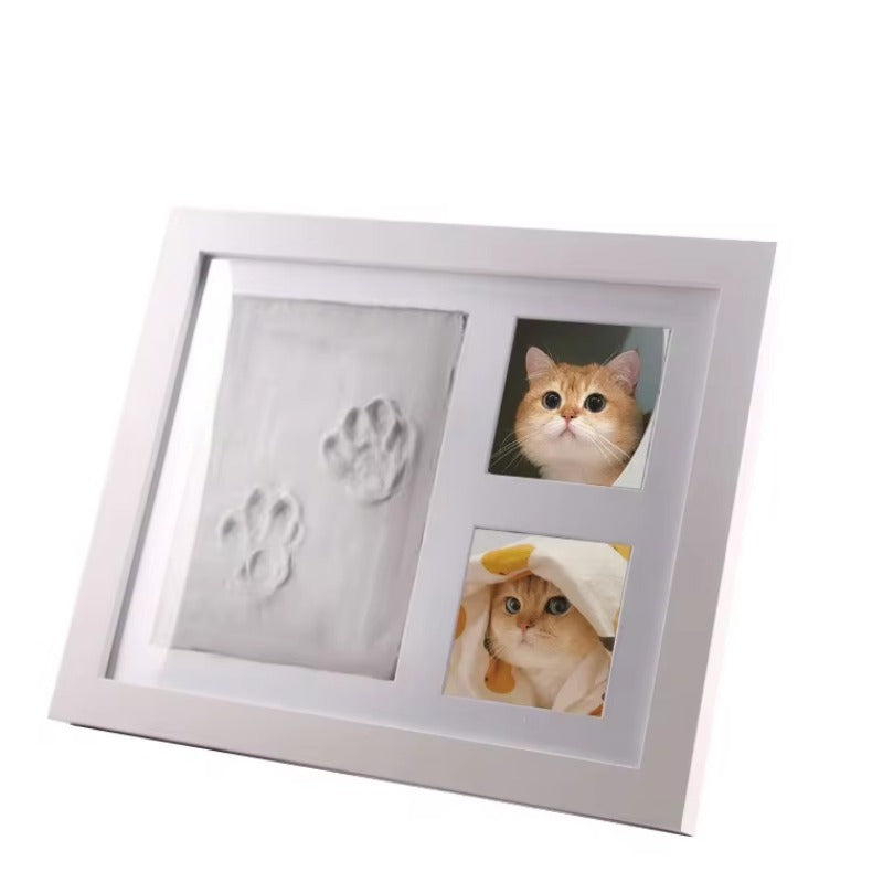 Pet Hand and Footprint Photo Frame