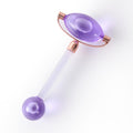 YAYU Ice Globes for FacialsTighten Skin Reduce Puffiness and Headaches Enhance Circulation and Complexion (purple)