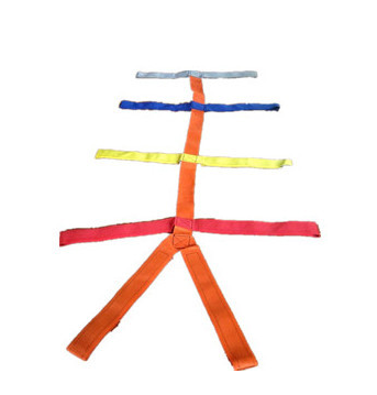 Spine Board with Hook and Spider Belt Stretcher