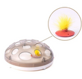 Electric Cat Toy Spinner with Magnetic Levitation