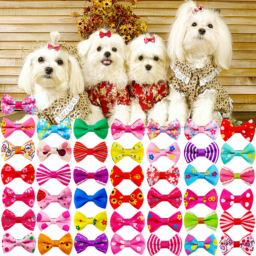 Pet Bow Hair Clips for Dogs/Cats