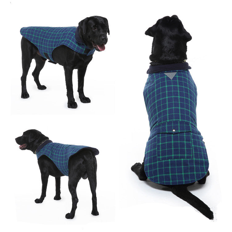 Reflective Winter Clothing for Large Dogs