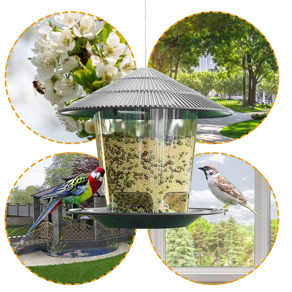 Outdoor Hanging Metal Bird Feeder