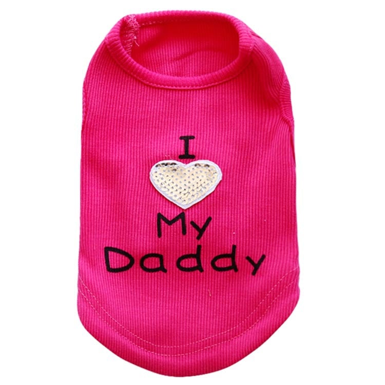 Threaded Pet Vest for Dogs - Daddy and Mommy Style