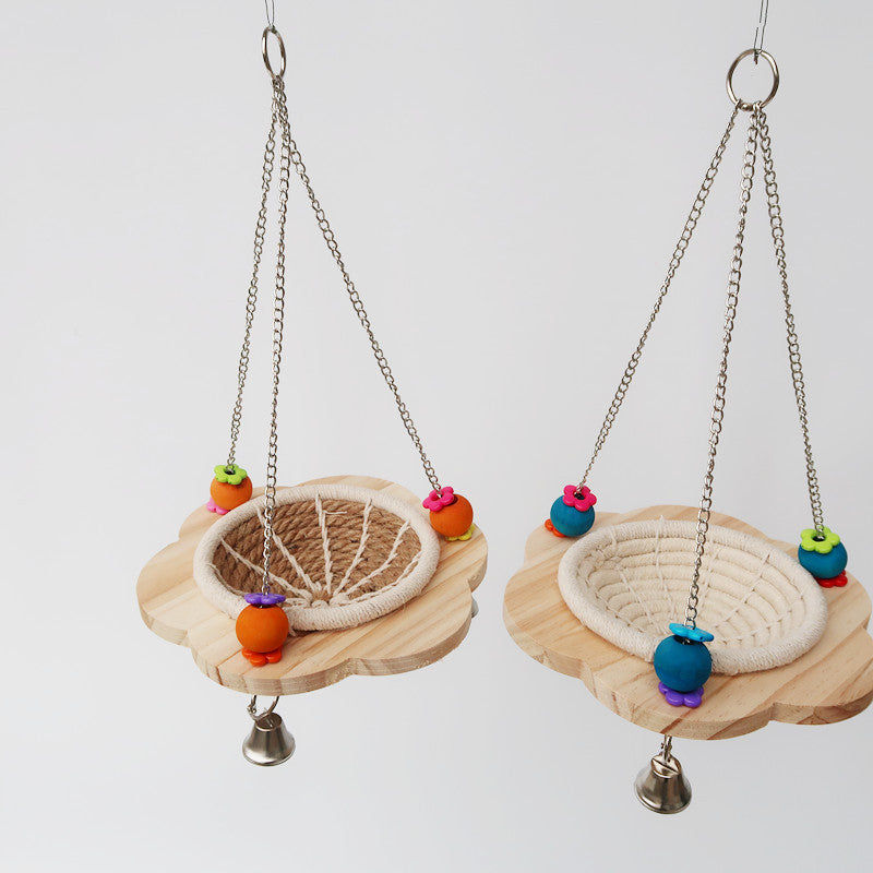 Handmade Hanging Parrot Bird's Nest Toys