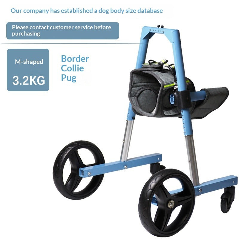 Pet Forelimb Wheelchair Dog Assistive Walker