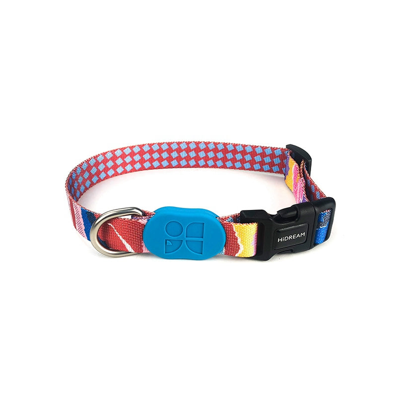 HiDREAM Colorful Dog Collar and Leash for Pets