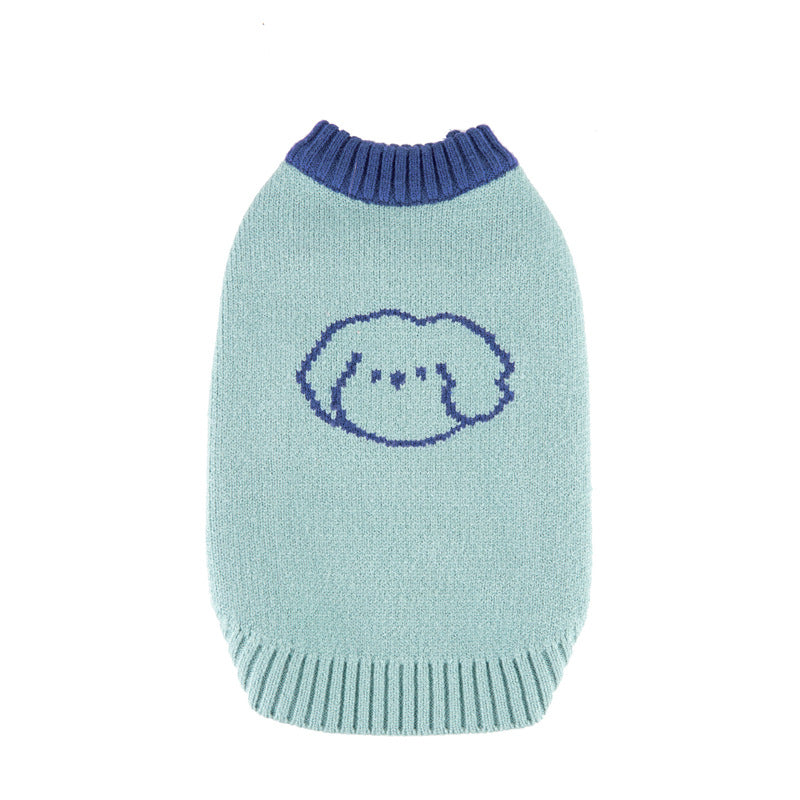 Puppy Dog Vest Sweater for Autumn and Winter