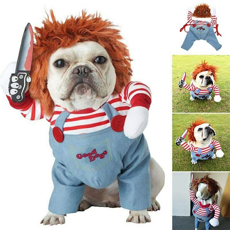 Halloween Adjustable Dog Costume Set