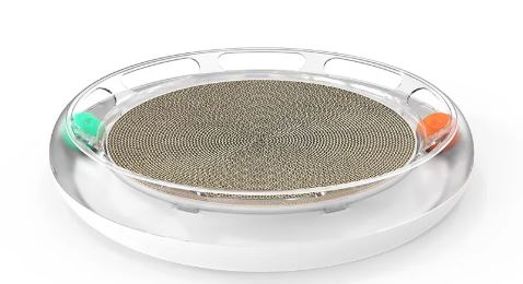 Corrugated Cat Claw Toy with Catnip & Planets