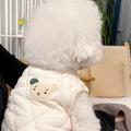 "Padded Dog Coat Vest for Autumn and Winter"