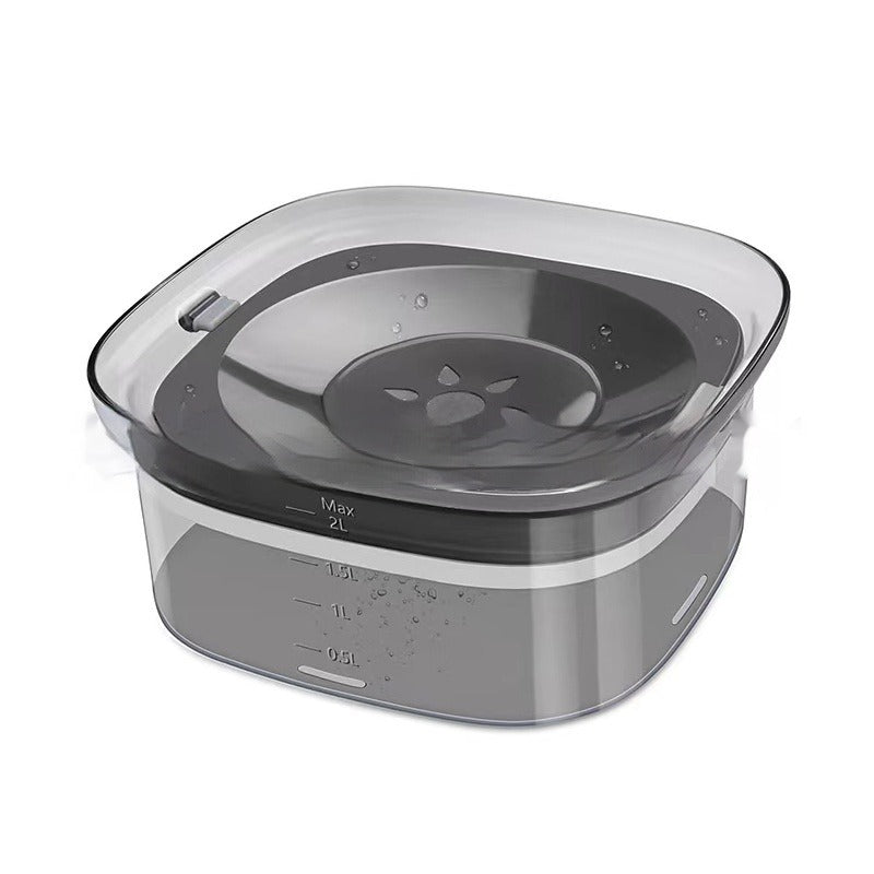 Spill-Proof Slow-Feed Pet Water Bowl (2L & 4L)