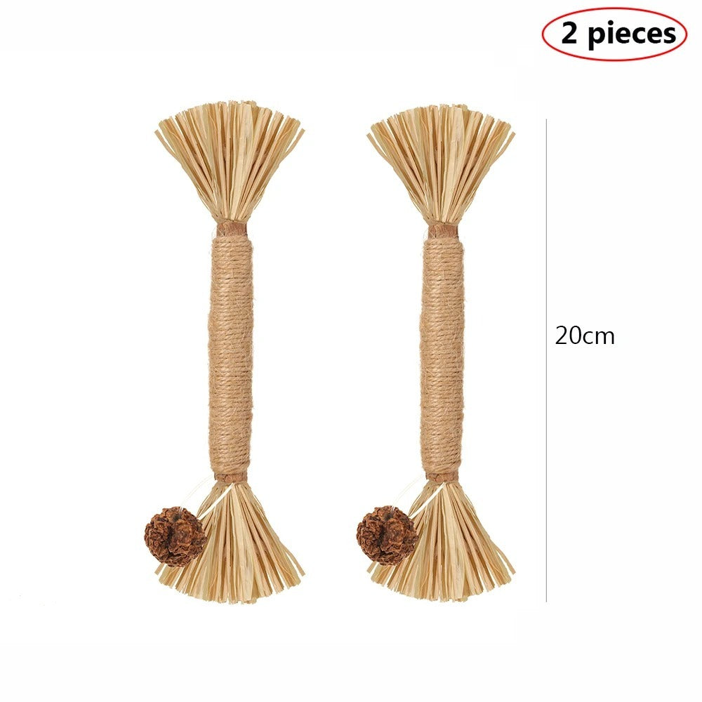 Cat Gall Fruit Stick Molar Chew Toy