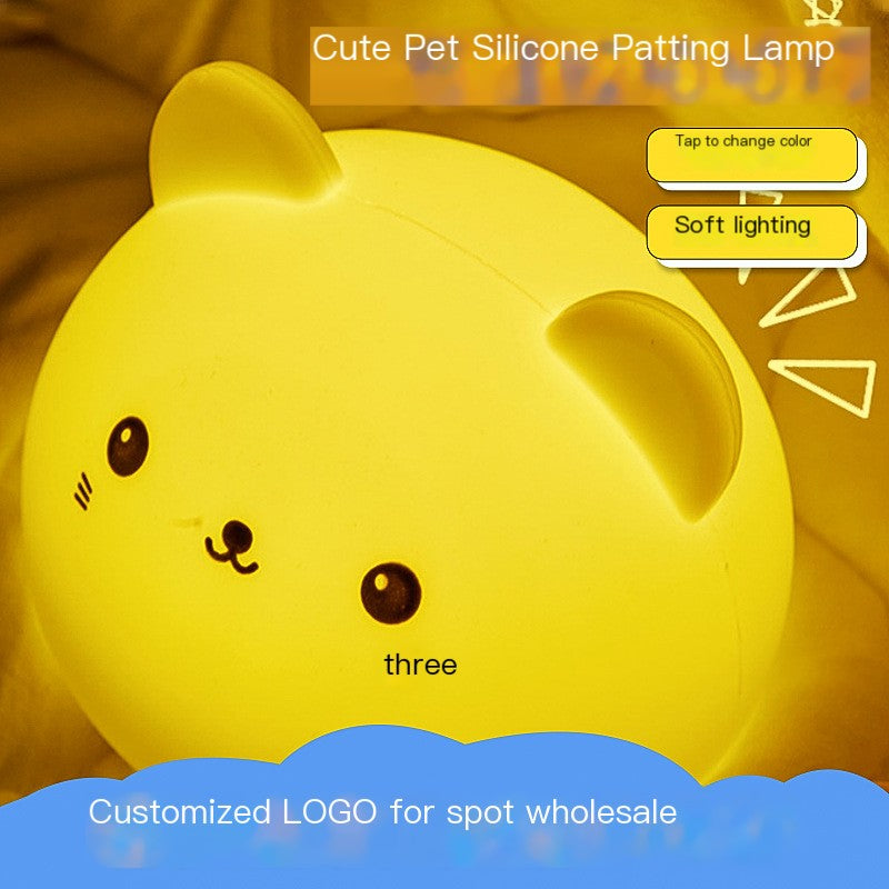 Wholesale Cute Silicone Night Light for Kids' Room