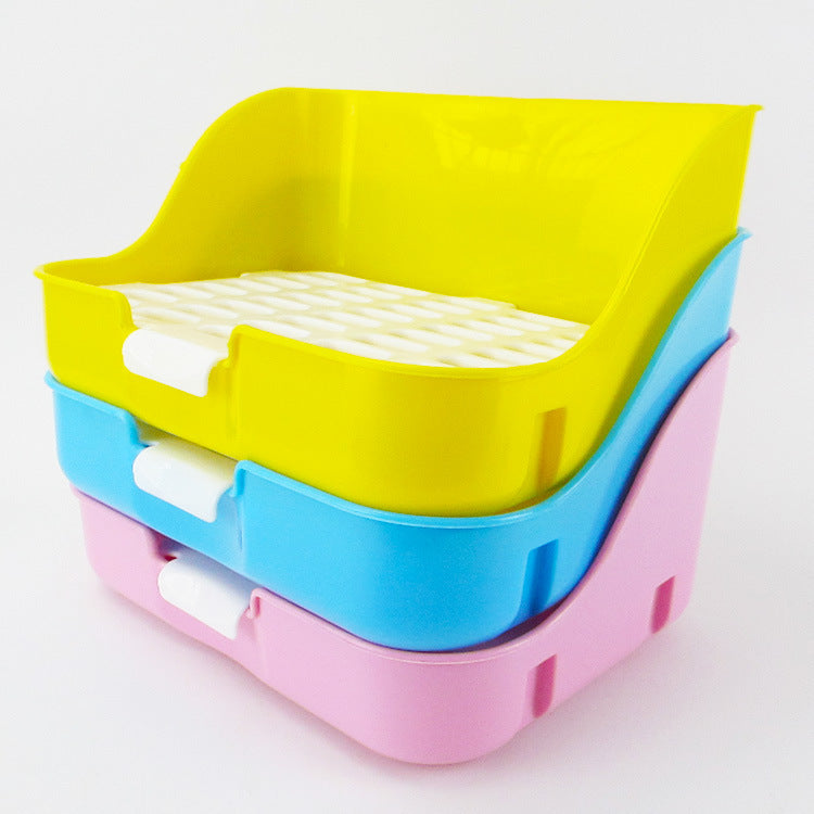 Large Rabbit Square Toilet Cage Accessories