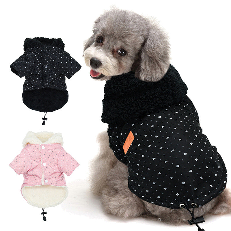 Wholesale Winter Pet Clothing for Dogs with Hood